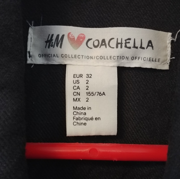 ❣️10/$50❣️:Sleeveless denim festival jacket - Picture 3 of 4